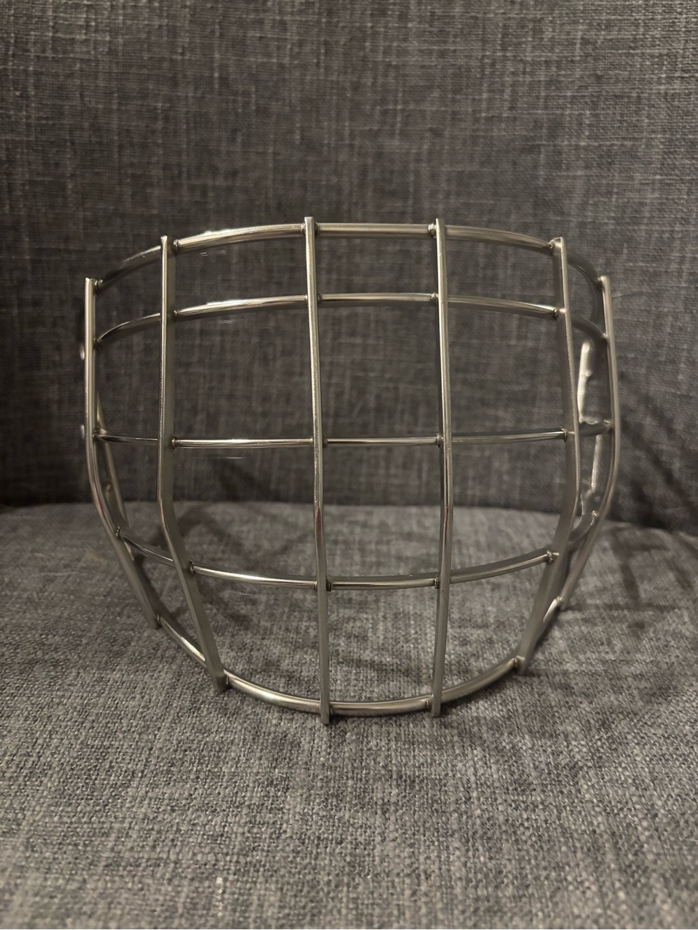 Bauer Hockey Certified Replacement Goalie Cage Senior Chrome
